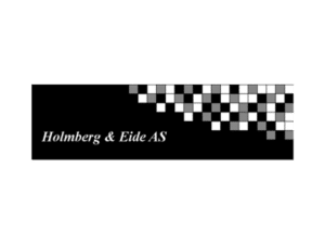 Logo til Holmberg og Eide AS